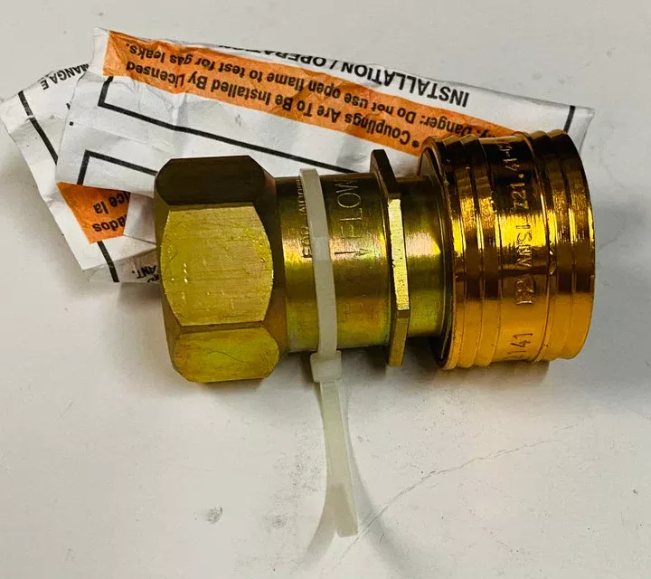 1/2" Natural Gas Quick Connect Coupling (Quick Disconnect)
