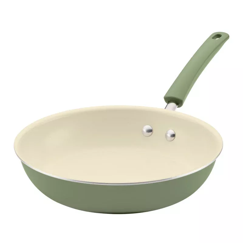 10-Inch Ceramic Nonstick Frying Pan Green