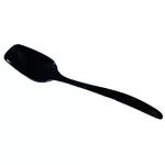 10 Melamine Food Serving Spoon, Black Serving Spoons - BakeDeco.Com