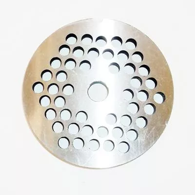 32-stainless-steel-meat-grinder-disc-8mm #32 Stainless Steel Meat Grinder Disc - 8mm
