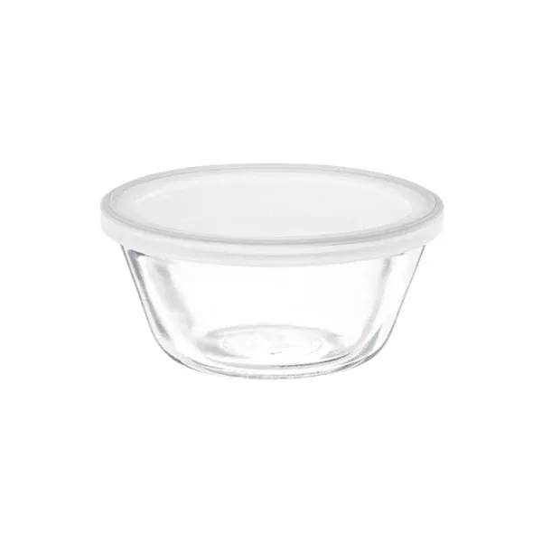 anchor-hocking-lidded-glass-custard-cup ANCHOR HOCKING Lidded Glass Custard Cup