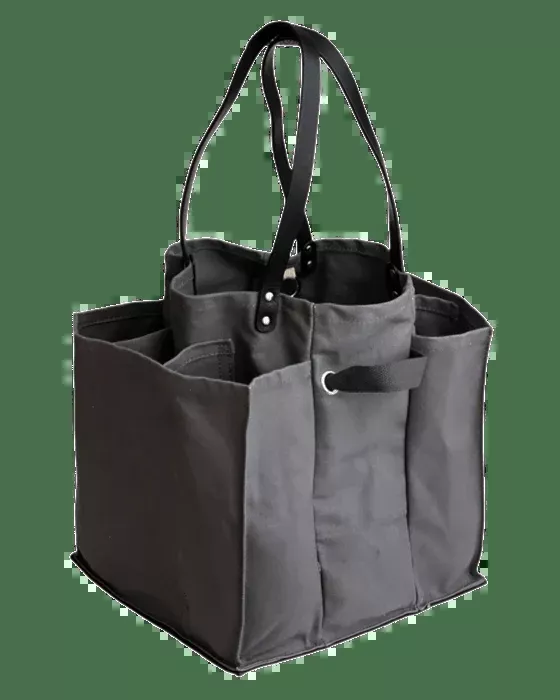 capabunga-market-tote-gray-with-black-handles CAPABUNGA MARKET TOTE, GRAY with BLACK HANDLES