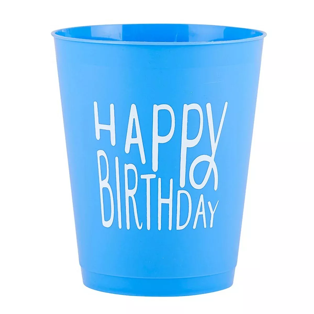 happy-birthday-blue-frost-flex-cup HAPPY BIRTHDAY BLUE FROST FLEX CUP