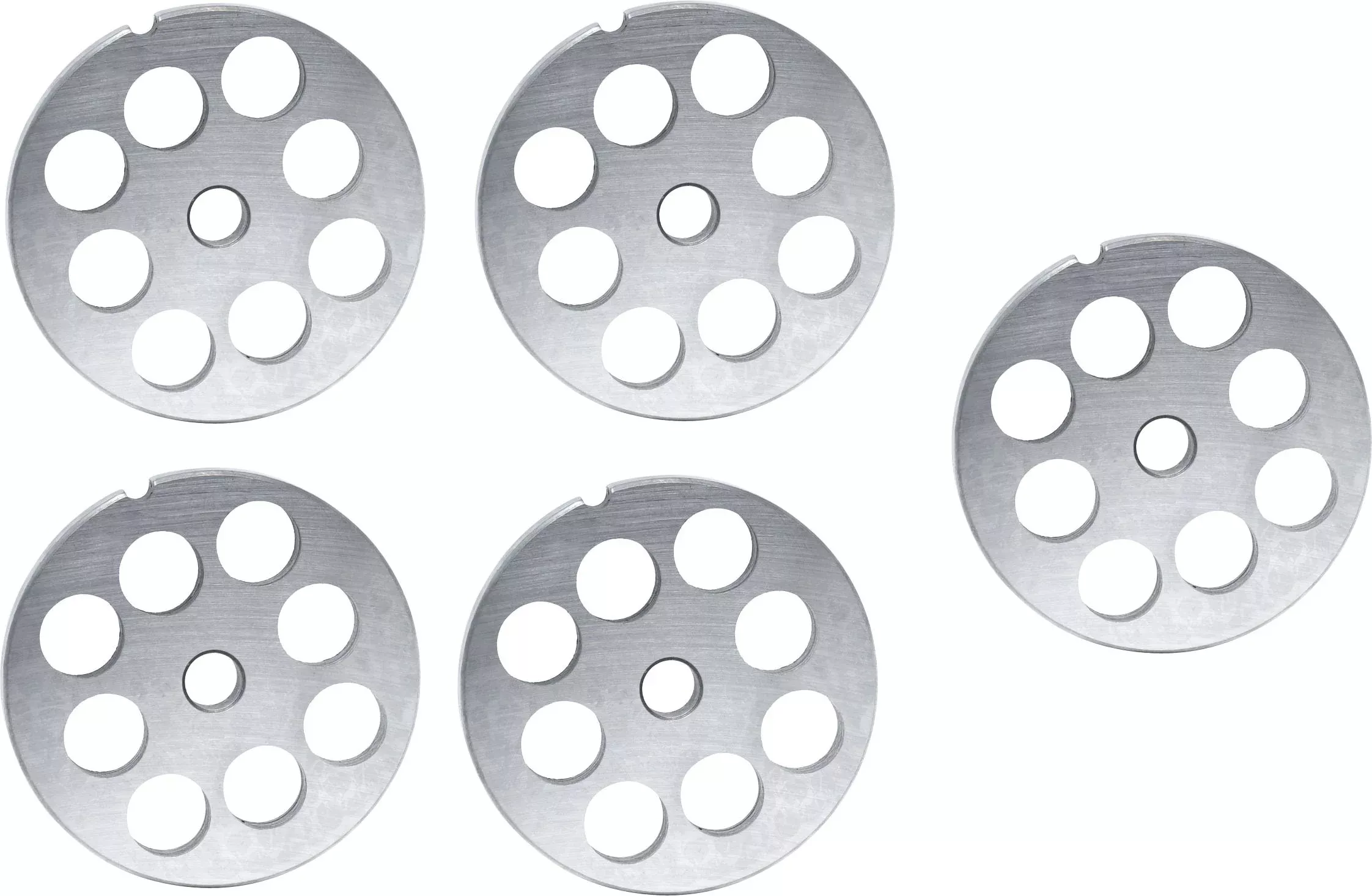 omcan-32-20-mm-carbon-steel-hubless-meat-grinder-plate-pack-4-11267 Omcan - #32 (20 mm) Carbon Steel Hubless Meat Grinder Plate, Pack of 4 - 11267