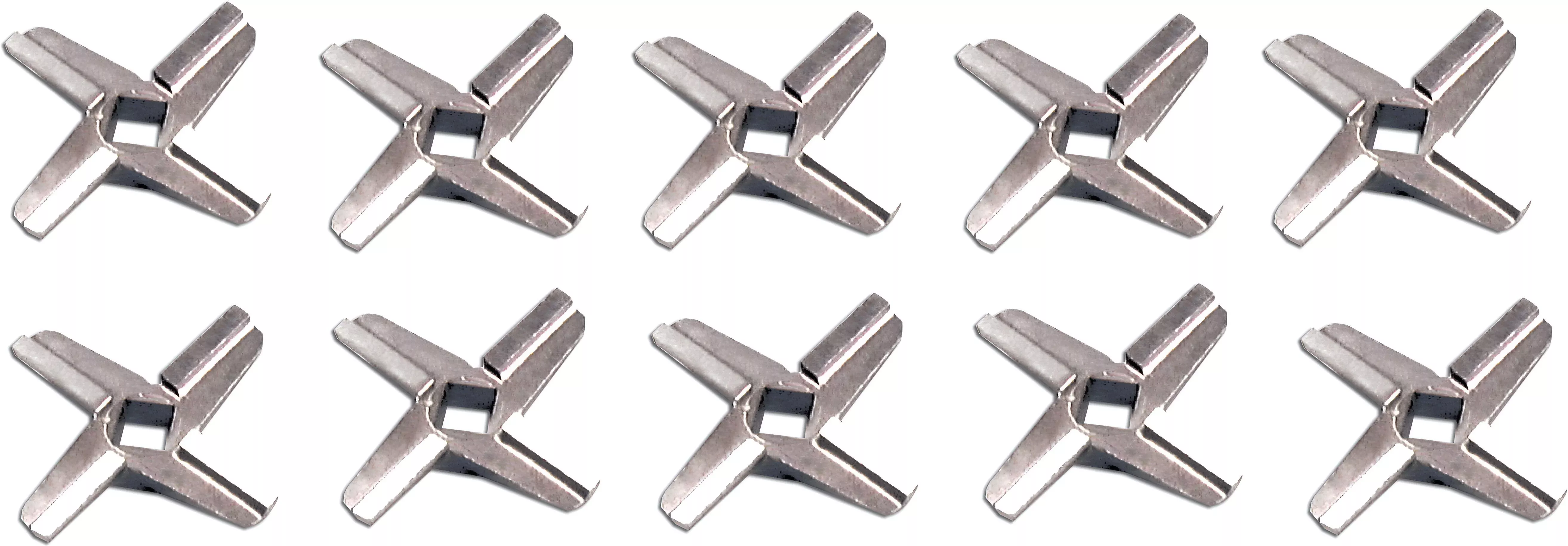 omcan-32-hard-steel-meat-grinder-knife-pack-3-11082 Omcan - #32 Hard Steel Meat Grinder Knife, Pack of 3 - 11082