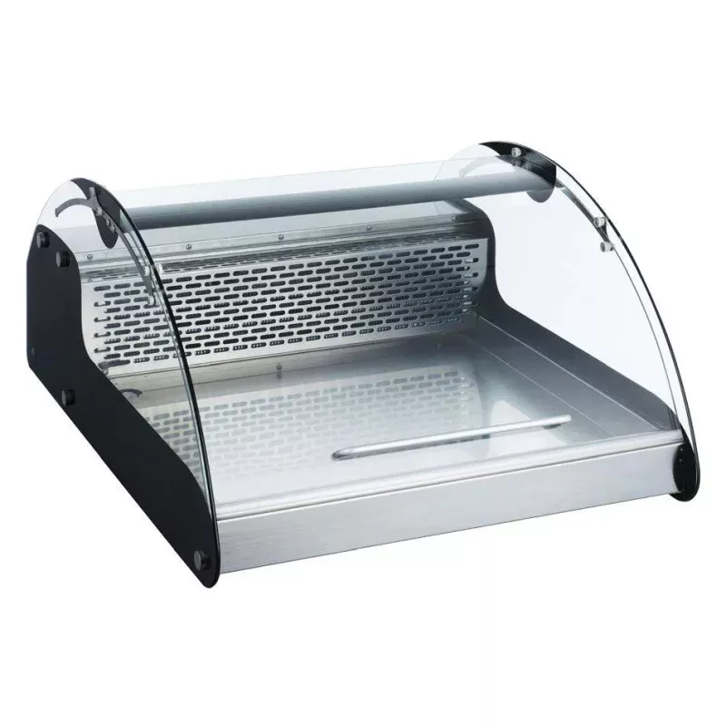 used-nella-27-curved-glass-countertop-refrigerated-sushi-display-case-4-2-cu-ft- (USED) Nella 27 Curved Glass Countertop Refrigerated Sushi Display Case - 4.2 Cu. Ft. - 43074