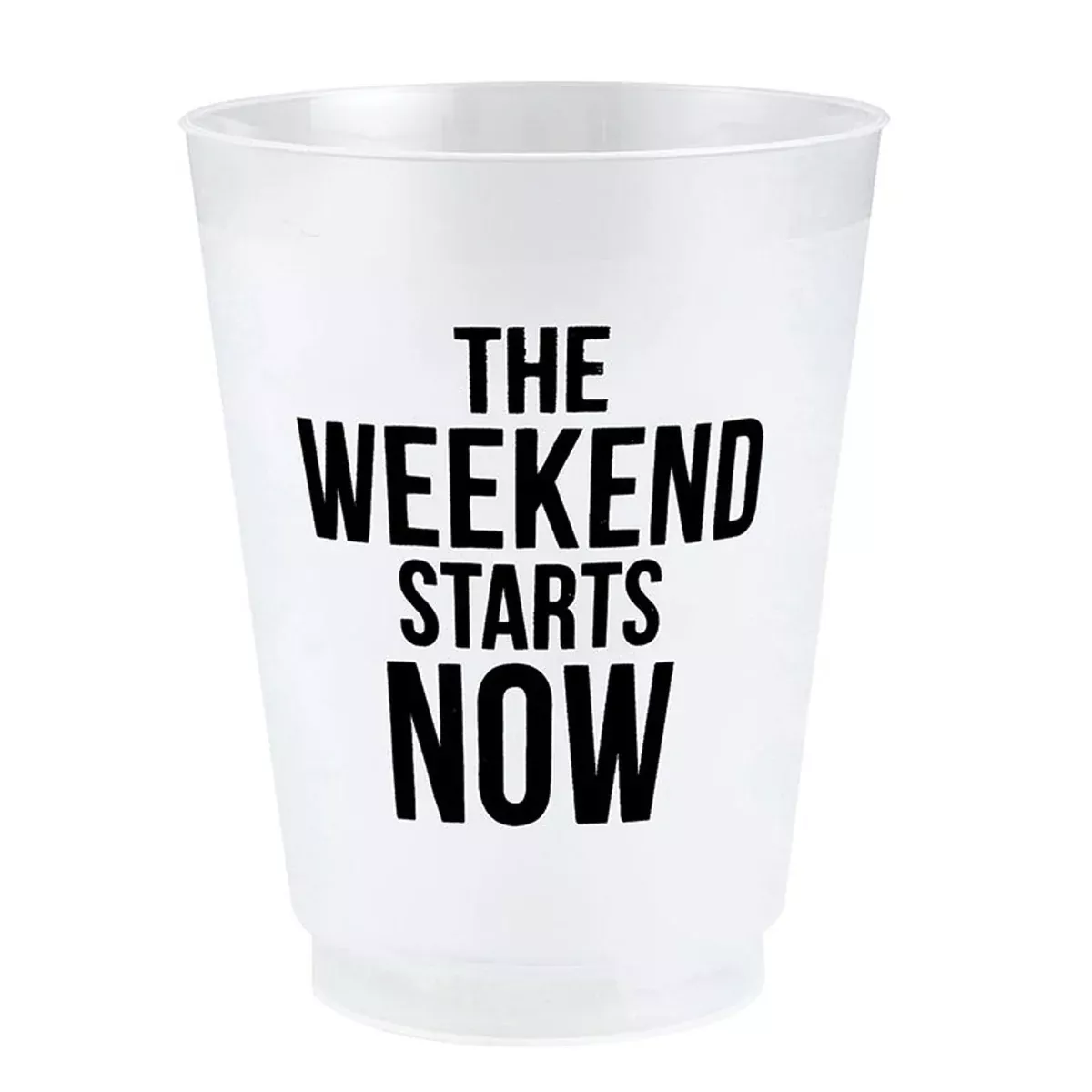 weekend-starts-frost-flex-cups WEEKEND STARTS FROST FLEX CUPS