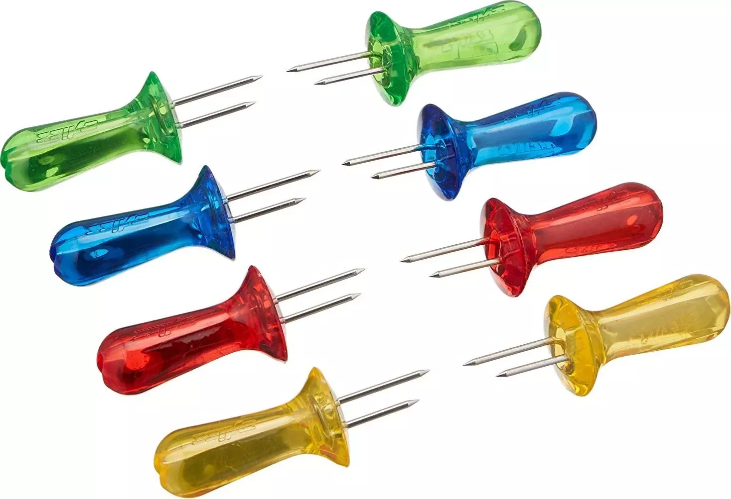 zyliss-interlocking-corn-holders-translucent-z71888 Zyliss - Interlocking Corn Holders Translucent - Z71888